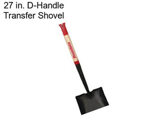 27 in. D-Handle Transfer Shovel