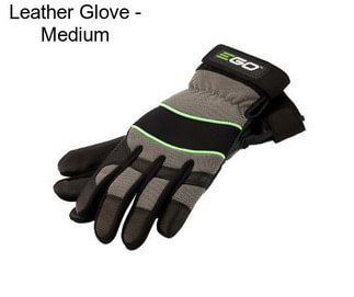 Leather Glove - Medium