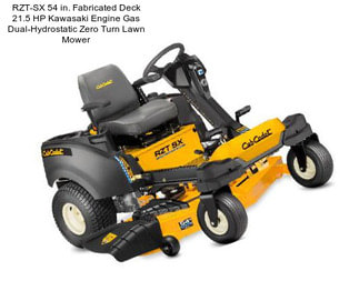 RZT-SX 54 in. Fabricated Deck 21.5 HP Kawasaki Engine Gas Dual-Hydrostatic Zero Turn Lawn Mower