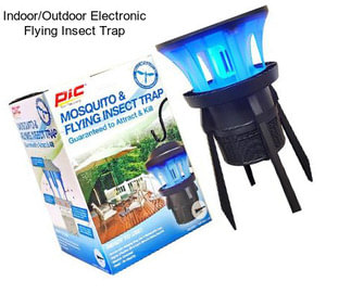 Indoor/Outdoor Electronic Flying Insect Trap