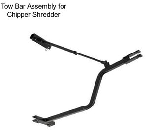 Tow Bar Assembly for Chipper Shredder