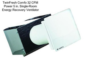 TwinFresh Comfo 32 CFM Power 5 in. Single-Room Energy Recovery Ventilator