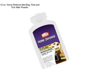 12 oz. Home Defense Bed Bug, Flea and Tick Killer Powder