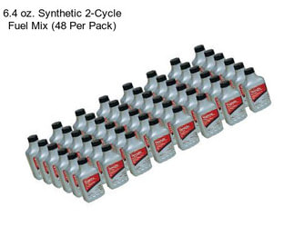 6.4 oz. Synthetic 2-Cycle Fuel Mix (48 Per Pack)