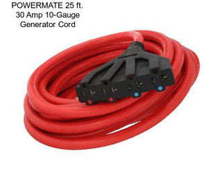 POWERMATE 25 ft. 30 Amp 10-Gauge Generator Cord