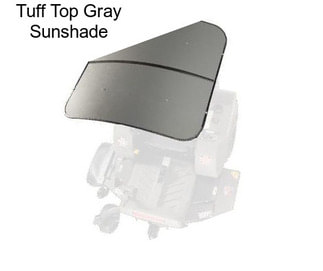 Tuff Top Gray Sunshade