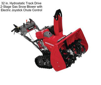 32 in. Hydrostatic Track Drive 2-Stage Gas Snow Blower with Electric Joystick Chute Control