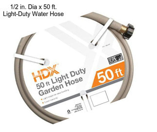 1/2 in. Dia x 50 ft. Light-Duty Water Hose