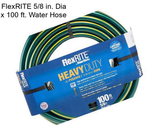 FlexRITE 5/8 in. Dia x 100 ft. Water Hose