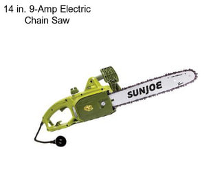 14 in. 9-Amp Electric Chain Saw