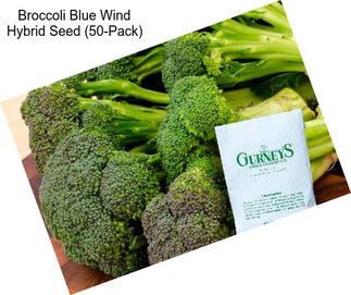 Broccoli Blue Wind Hybrid Seed (50-Pack)