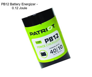 PB12 Battery Energizer - 0.12 Joule