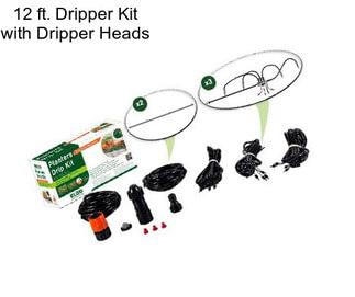 12 ft. Dripper Kit with Dripper Heads