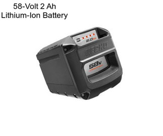 58-Volt 2 Ah Lithium-Ion Battery