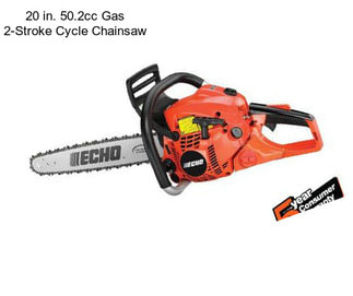 20 in. 50.2cc Gas 2-Stroke Cycle Chainsaw