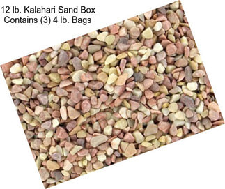 12 lb. Kalahari Sand Box Contains (3) 4 lb. Bags