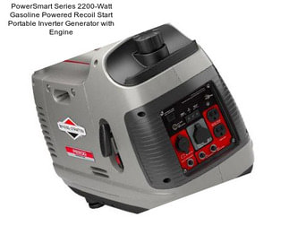 PowerSmart Series 2200-Watt Gasoline Powered Recoil Start Portable Inverter Generator with Engine