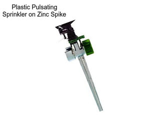 Plastic Pulsating Sprinkler on Zinc Spike