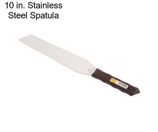 10 in. Stainless Steel Spatula