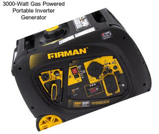 3000-Watt Gas Powered Portable Inverter Generator