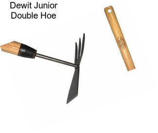 Dewit Junior Double Hoe