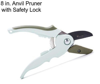 8 in. Anvil Pruner with Safety Lock