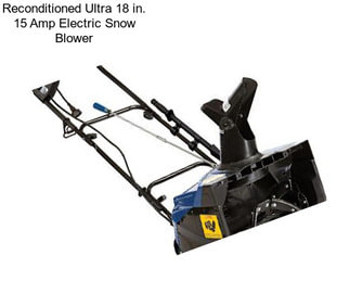 Reconditioned Ultra 18 in. 15 Amp Electric Snow Blower