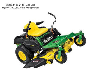 Z525E 54 in. 24 HP Gas Dual Hydrostatic Zero-Turn Riding Mower