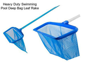Heavy Duty Swimming Pool Deep Bag Leaf Rake