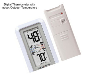 Digital Thermometer with Indoor/Outdoor Temperature