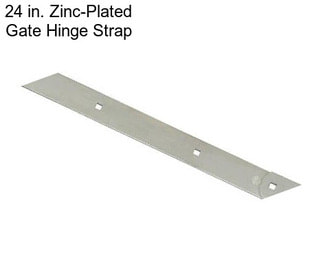 24 in. Zinc-Plated Gate Hinge Strap