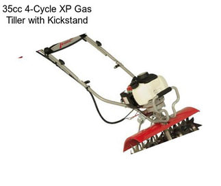 35cc 4-Cycle XP Gas Tiller with Kickstand