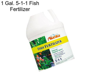 1 Gal. 5-1-1 Fish Fertilizer