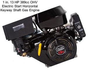 1 in. 13 HP 389cc OHV Electric Start Horizontal Keyway Shaft Gas Engine