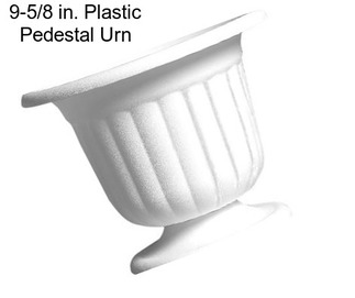9-5/8 in. Plastic Pedestal Urn