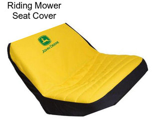 Riding Mower Seat Cover