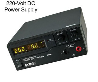 220-Volt DC Power Supply