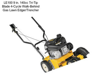 LE100 9 in. 140cc Tri-Tip Blade 4-Cycle Walk-Behind Gas Lawn Edger/Trencher