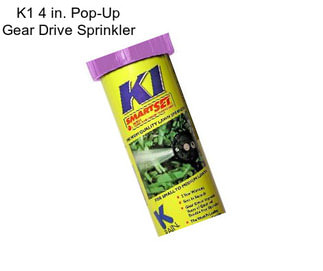 K1 4 in. Pop-Up Gear Drive Sprinkler