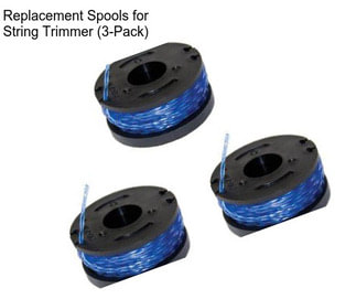 Replacement Spools for String Trimmer (3-Pack)