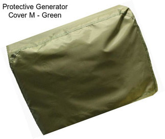 Protective Generator Cover M - Green