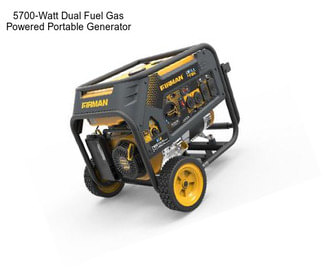 5700-Watt Dual Fuel Gas Powered Portable Generator