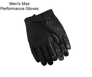 Men\'s Max Performance Gloves