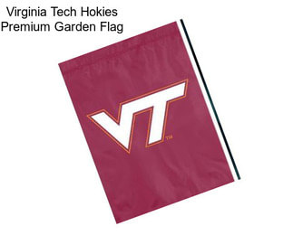 Virginia Tech Hokies Premium Garden Flag