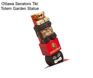 Ottawa Senators Tiki Totem Garden Statue