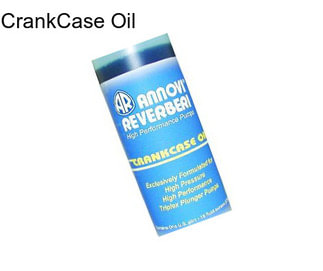 CrankCase Oil