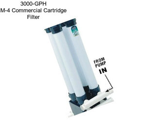 3000-GPH M-4 Commercial Cartridge Filter