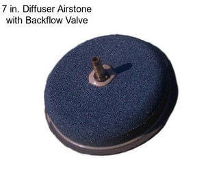 7 in. Diffuser Airstone with Backflow Valve