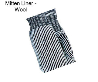 Mitten Liner - Wool