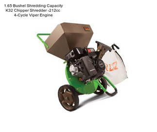 1.65 Bushel Shredding Capacity K32 Chipper Shredder -212cc  4-Cycle Viper Engine